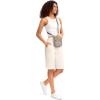 imageG Gradual Womens 12quot Bermuda Long Shorts with Pockets High Waisted Stretch Knee Length Shorts for Women Summer WalkingWhite Apricot
