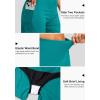 imageG Gradual Womens 5quot High Waisted Swim Board Shorts with Phone Pockets UPF 50 Quick Dry Beach Shorts for Women with LinerAqua Blue