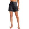 imageG Gradual Womens 5quot High Waisted Swim Board Shorts with Phone Pockets UPF 50 Quick Dry Beach Shorts for Women with LinerGrey Camo