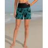 imageG Gradual Womens 5quot High Waisted Swim Board Shorts with Phone Pockets UPF 50 Quick Dry Beach Shorts for Women with LinerLeaf
