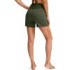 imageG Gradual Womens 5quot High Waisted Swim Board Shorts with Phone Pockets UPF 50 Quick Dry Beach Shorts for Women with LinerOlive