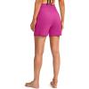 imageG Gradual Womens 5quot High Waisted Swim Board Shorts with Phone Pockets UPF 50 Quick Dry Beach Shorts for Women with LinerRose