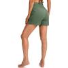 imageG Gradual Womens 5quot High Waisted Swim Board Shorts with Phone Pockets UPF 50 Quick Dry Beach Shorts for Women with LinerSage