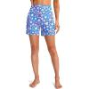 imageG Gradual Womens 5quot High Waisted Swim Board Shorts with Phone Pockets UPF 50 Quick Dry Beach Shorts for Women with LinerSun Flower