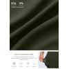 imageG Gradual Womens 6 Pockets High Waist Yoga Pants Stretch Cargo Flare Leggings for Fitness Travel Casual WearArmy Green