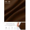imageG Gradual Womens 6 Pockets High Waist Yoga Pants Stretch Cargo Flare Leggings for Fitness Travel Casual WearFudge Coffee