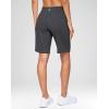 imageG Gradual Womens 9quot Bermuda Long Shorts with Pockets High Waisted Athletic Knee Length Shorts for Women Walking WorkoutDark Grey