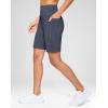 imageG Gradual Womens 9quot Bermuda Long Shorts with Pockets High Waisted Athletic Knee Length Shorts for Women Walking WorkoutDusty Blue