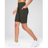 imageG Gradual Womens 9quot Bermuda Long Shorts with Pockets High Waisted Athletic Knee Length Shorts for Women Walking WorkoutOlive
