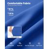 imageG Gradual Womens 9quot Bermuda Long Shorts with Pockets High Waisted Athletic Knee Length Shorts for Women Walking WorkoutRoyal Blue