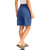 imageG Gradual Womens Bermuda Long Shorts with Pockets 9quot High Waisted Knee Length Shorts for Women Walking Athletic WorkoutBlue
