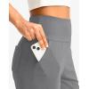 imageG Gradual Womens Bermuda Long Shorts with Pockets 9quot High Waisted Knee Length Shorts for Women Walking Athletic WorkoutCharcoal