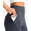 imageG Gradual Womens Bermuda Long Shorts with Pockets 9quot High Waisted Knee Length Shorts for Women Walking Athletic WorkoutDusty Blue