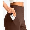 imageG Gradual Womens Bermuda Long Shorts with Pockets 9quot High Waisted Knee Length Shorts for Women Walking Athletic WorkoutEspresso