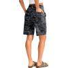 imageG Gradual Womens Bermuda Long Shorts with Pockets 9quot High Waisted Knee Length Shorts for Women Walking Athletic WorkoutGrey Camo