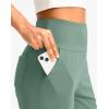 imageG Gradual Womens Bermuda Long Shorts with Pockets 9quot High Waisted Knee Length Shorts for Women Walking Athletic WorkoutJasmine Green