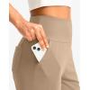 imageG Gradual Womens Bermuda Long Shorts with Pockets 9quot High Waisted Knee Length Shorts for Women Walking Athletic WorkoutKhaki