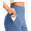 imageG Gradual Womens Bermuda Long Shorts with Pockets 9quot High Waisted Knee Length Shorts for Women Walking Athletic WorkoutLight Blue
