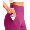 imageG Gradual Womens Bermuda Long Shorts with Pockets 9quot High Waisted Knee Length Shorts for Women Walking Athletic WorkoutVelvet Dust