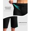 imageG Gradual Womens Bermuda Shorts with Pockets 11quot Knee Length Stretch Comfy Drawstring Long Shorts for Women Summer WalkingBlack