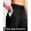 imageG Gradual Womens Bermuda Shorts with Pockets 11quot Knee Length Stretch Comfy Drawstring Long Shorts for Women Summer WalkingBlack