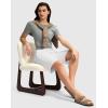 imageG Gradual Womens Bermuda Shorts with Pockets 11quot Knee Length Stretch Comfy Drawstring Long Shorts for Women Summer WalkingCwhite