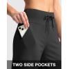 imageG Gradual Womens Bermuda Shorts with Pockets 11quot Knee Length Stretch Comfy Drawstring Long Shorts for Women Summer WalkingDark Grey