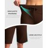 imageG Gradual Womens Bermuda Shorts with Pockets 11quot Knee Length Stretch Comfy Drawstring Long Shorts for Women Summer WalkingEspresso