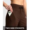 imageG Gradual Womens Bermuda Shorts with Pockets 11quot Knee Length Stretch Comfy Drawstring Long Shorts for Women Summer WalkingEspresso