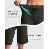 imageG Gradual Womens Bermuda Shorts with Pockets 11quot Knee Length Stretch Comfy Drawstring Long Shorts for Women Summer WalkingOlive