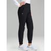 imageG Gradual Womens Fleece Lined Joggers High Waisted Water Resistant Thermal Hiking Pants Cold Weather Sweatpants with PocketsBlack