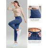 imageG Gradual Womens Fleece Lined Joggers High Waisted Water Resistant Thermal Hiking Pants Cold Weather Sweatpants with PocketsBlue