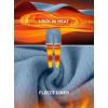 imageG Gradual Womens Fleece Lined Joggers High Waisted Water Resistant Thermal Hiking Pants Cold Weather Sweatpants with PocketsDemin Blue
