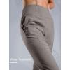 imageG Gradual Womens Fleece Lined Joggers High Waisted Water Resistant Thermal Hiking Pants Cold Weather Sweatpants with PocketsDusty Grey