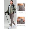 imageG Gradual Womens Fleece Lined Joggers High Waisted Water Resistant Thermal Hiking Pants Cold Weather Sweatpants with PocketsDusty Grey