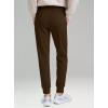 imageG Gradual Womens Fleece Lined Joggers High Waisted Water Resistant Thermal Hiking Pants Cold Weather Sweatpants with PocketsEspresso