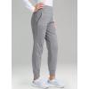 imageG Gradual Womens Fleece Lined Joggers High Waisted Water Resistant Thermal Hiking Pants Cold Weather Sweatpants with PocketsGrey Heather