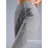 imageG Gradual Womens Fleece Lined Joggers High Waisted Water Resistant Thermal Hiking Pants Cold Weather Sweatpants with PocketsGrey Heather
