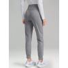 imageG Gradual Womens Fleece Lined Joggers High Waisted Water Resistant Thermal Hiking Pants Cold Weather Sweatpants with PocketsGrey Heather