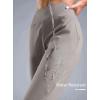 imageG Gradual Womens Fleece Lined Joggers High Waisted Water Resistant Thermal Hiking Pants Cold Weather Sweatpants with PocketsLight Grey