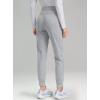 imageG Gradual Womens Fleece Lined Joggers High Waisted Water Resistant Thermal Hiking Pants Cold Weather Sweatpants with PocketsMedium Grey Heather