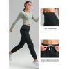 imageG Gradual Womens Fleece Lined Joggers High Waisted Water Resistant Thermal Hiking Pants Cold Weather Sweatpants with PocketsMelantie
