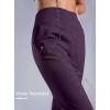 imageG Gradual Womens Fleece Lined Joggers High Waisted Water Resistant Thermal Hiking Pants Cold Weather Sweatpants with PocketsPurple