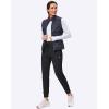 imageG Gradual Womens Fleece Lined Joggers High Waisted Water Resistant Thermal Winter Sweatpants Running Hiking PocketsBlack