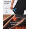 imageG Gradual Womens Fleece Lined Joggers High Waisted Water Resistant Thermal Winter Sweatpants Running Hiking PocketsBlack