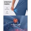 imageG Gradual Womens Fleece Lined Joggers High Waisted Water Resistant Thermal Winter Sweatpants Running Hiking PocketsBlue