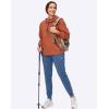 imageG Gradual Womens Fleece Lined Joggers High Waisted Water Resistant Thermal Winter Sweatpants Running Hiking PocketsBlue