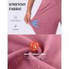 imageG Gradual Womens Fleece Lined Joggers High Waisted Water Resistant Thermal Winter Sweatpants Running Hiking PocketsBriar Rose