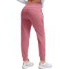 imageG Gradual Womens Fleece Lined Joggers High Waisted Water Resistant Thermal Winter Sweatpants Running Hiking PocketsBriar Rose