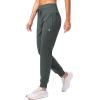 imageG Gradual Womens Fleece Lined Joggers High Waisted Water Resistant Thermal Winter Sweatpants Running Hiking PocketsDark Grey